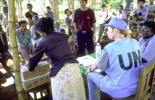 Wolontariusze z Zambii i Kanady pomagaj w przygotowaniu wyborw w Timorze Wschodnim